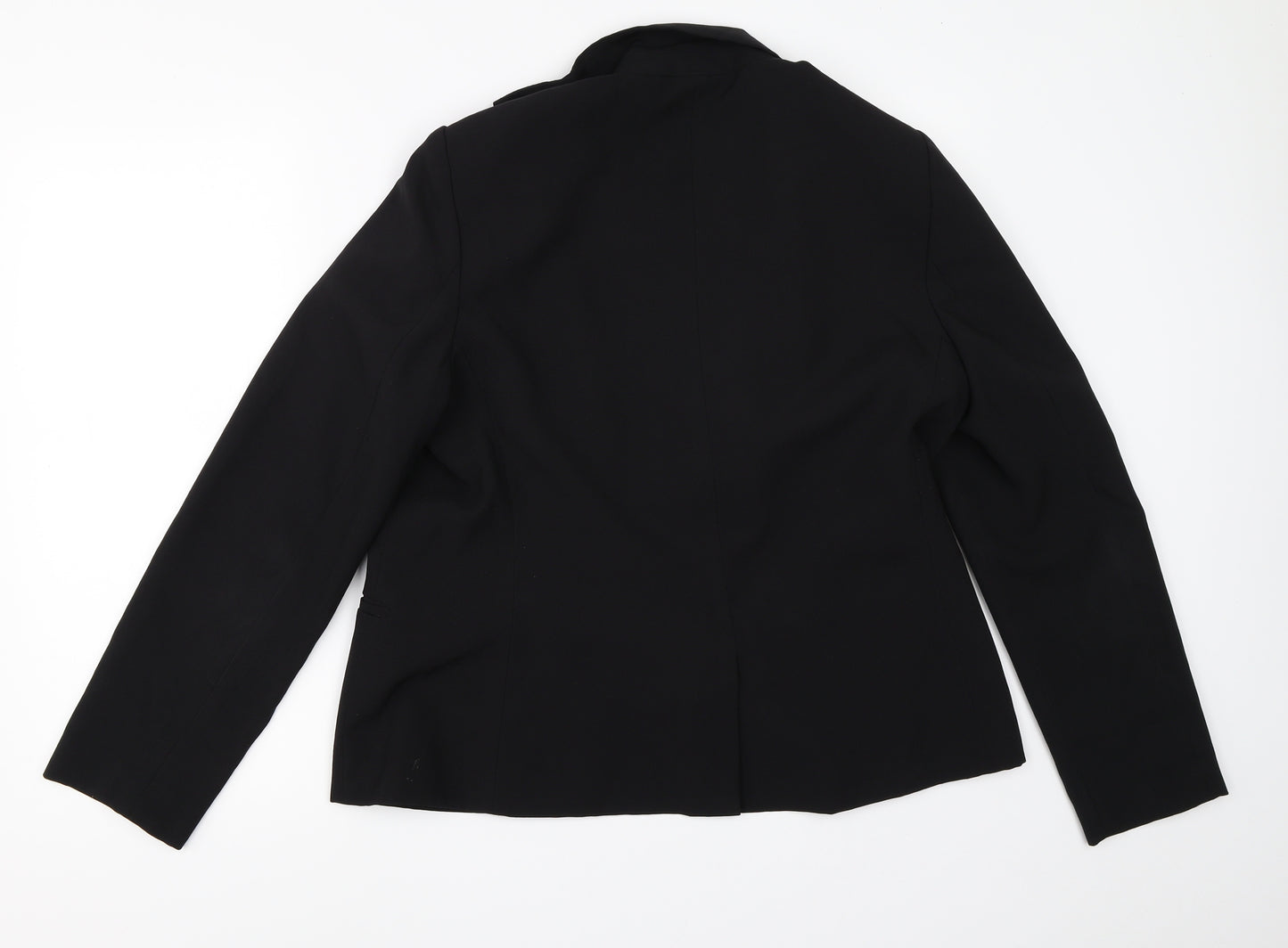 Papaya Womens Black   Jacket Blazer Size 16