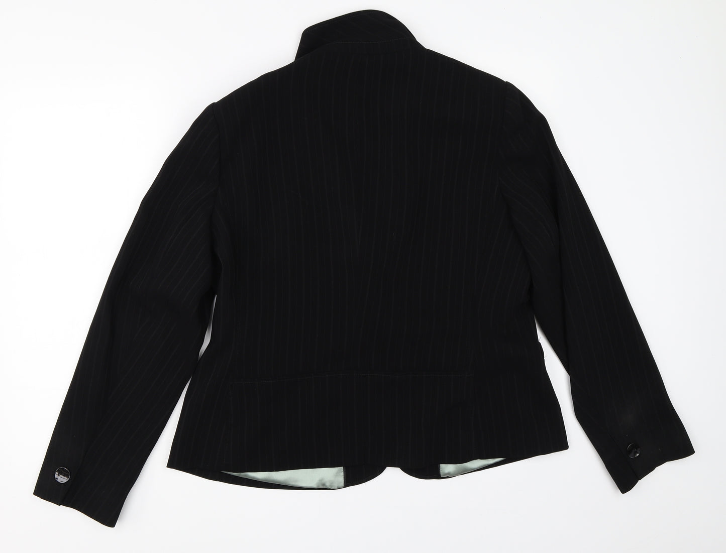 Papaya Womens Black   Jacket Blazer Size 16