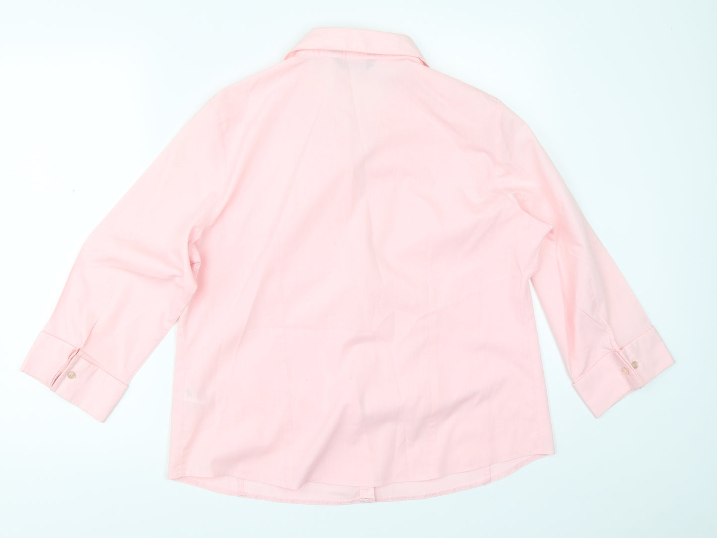 Dorothy Perkins Womens Pink   Basic Button-Up Size 18