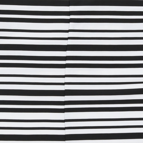Dorothy Perkins Womens Black Striped  Basic Blouse Size 16