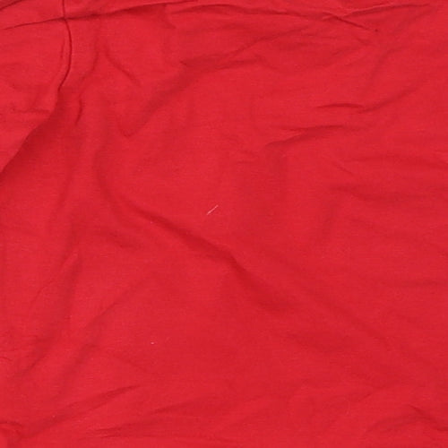 Mini Club Boys Red   Basic T-Shirt Size 18-24 Months  - christmas