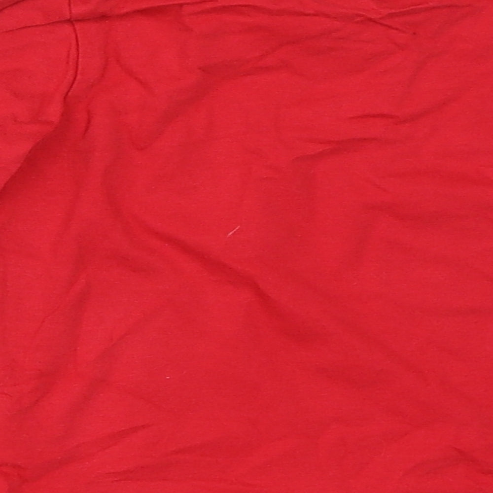 Mini Club Boys Red   Basic T-Shirt Size 18-24 Months  - christmas