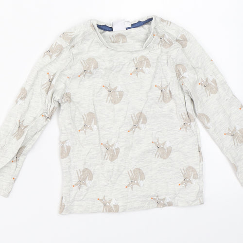 Mini Club Boys Grey   Basic T-Shirt Size 18-24 Months