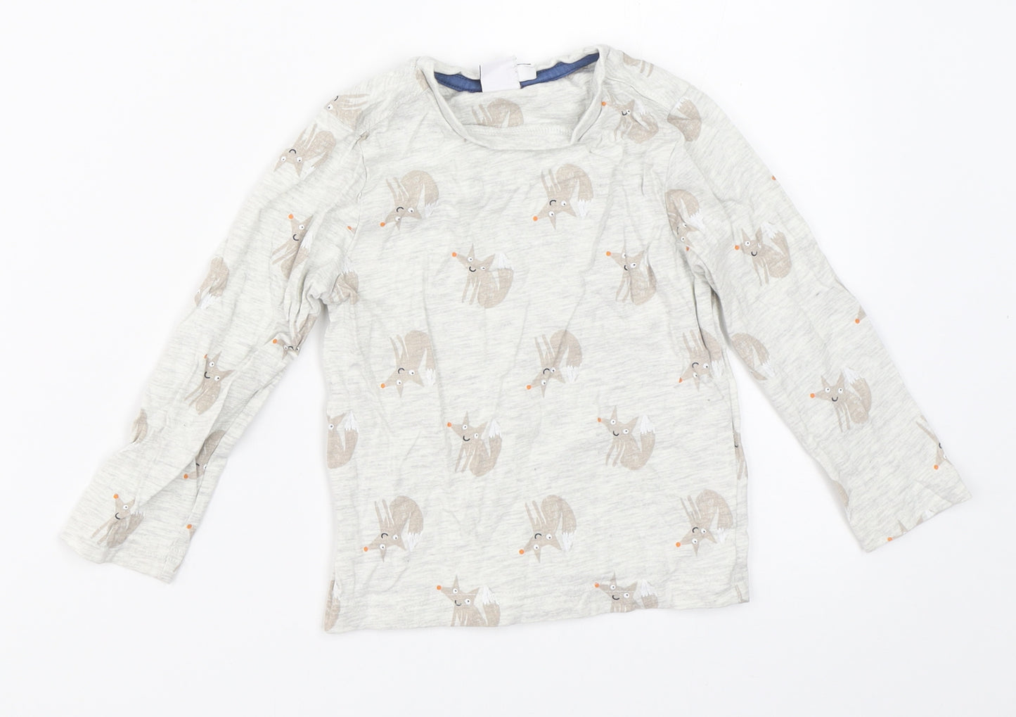 Mini Club Boys Grey   Basic T-Shirt Size 18-24 Months