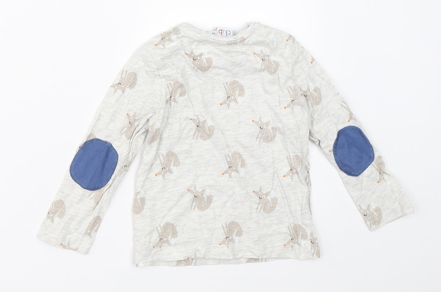 Mini Club Boys Grey   Basic T-Shirt Size 18-24 Months