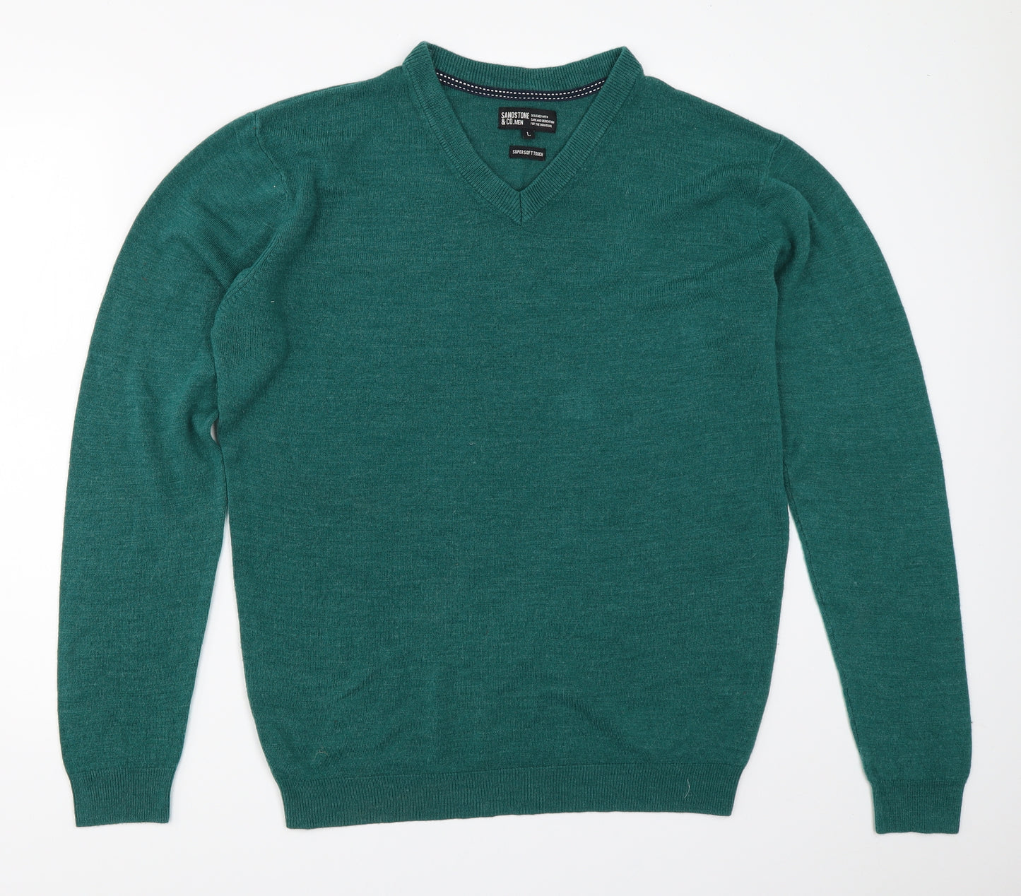 Sandstone & Co Womens Green   Pullover Jumper Size L