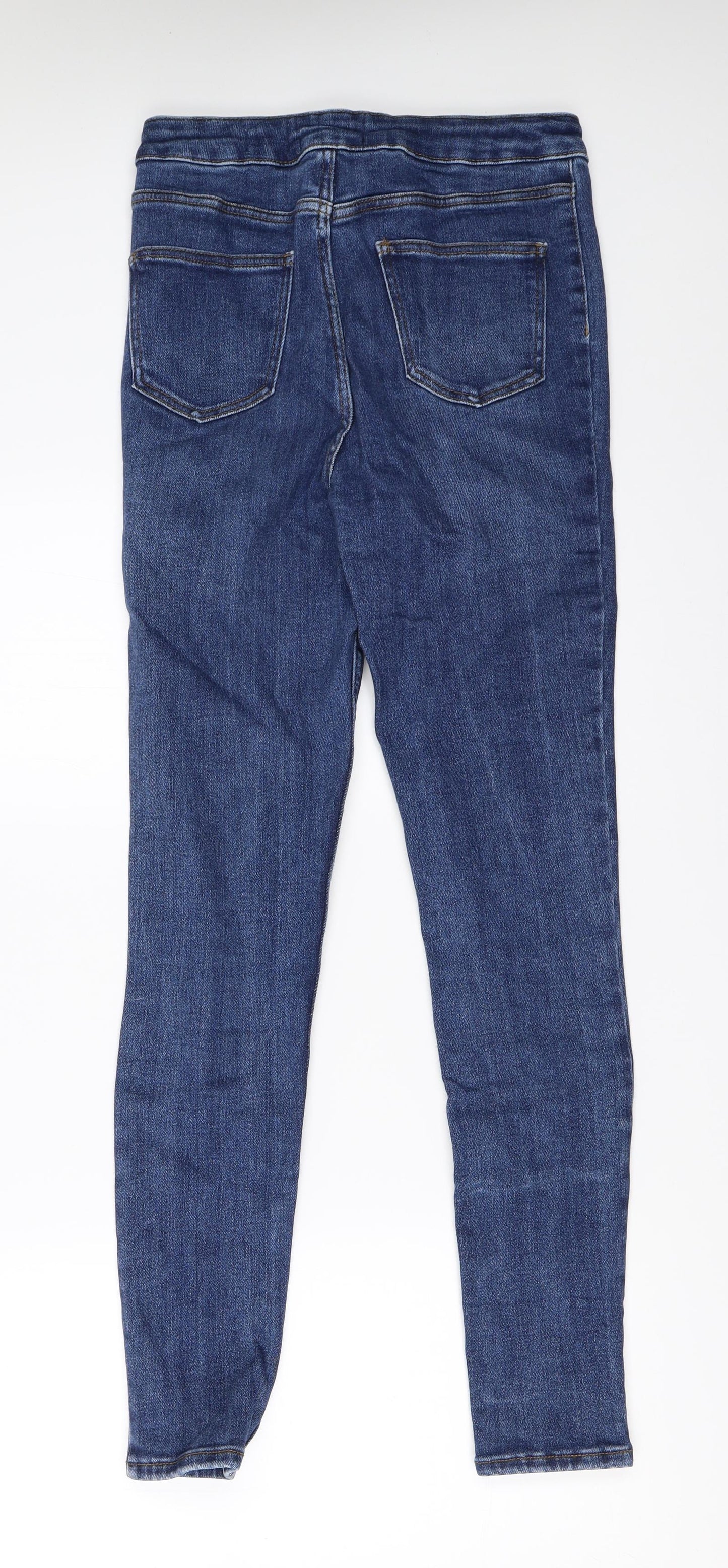 New Look Womens Blue  Denim Skinny Jeans Size 12 L29 in