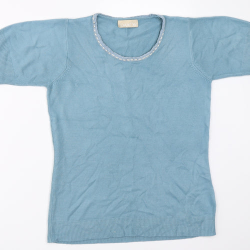 Daxon Womens Blue   Pullover Jumper Size 38