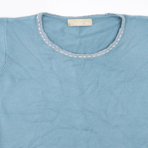 Daxon Womens Blue   Pullover Jumper Size 38