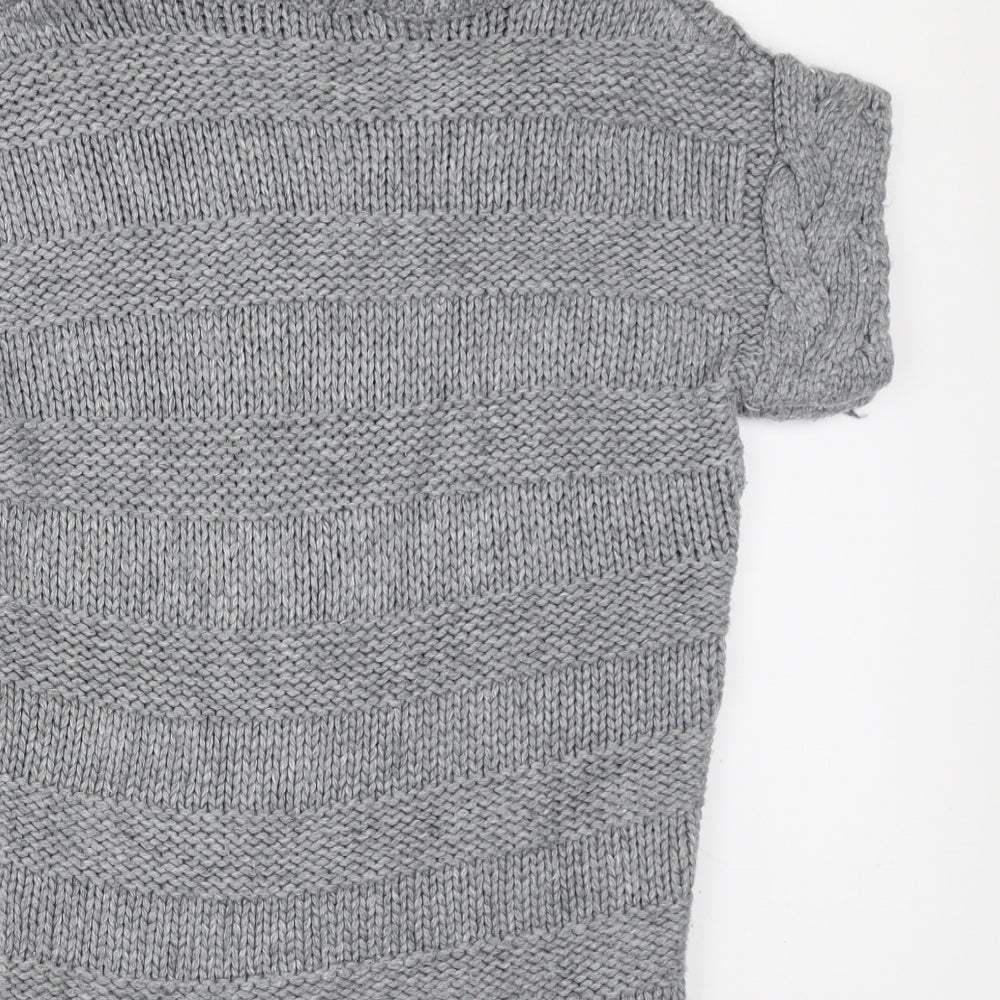 Dorothy Perkins Womens Grey   Pullover Jumper Size 12