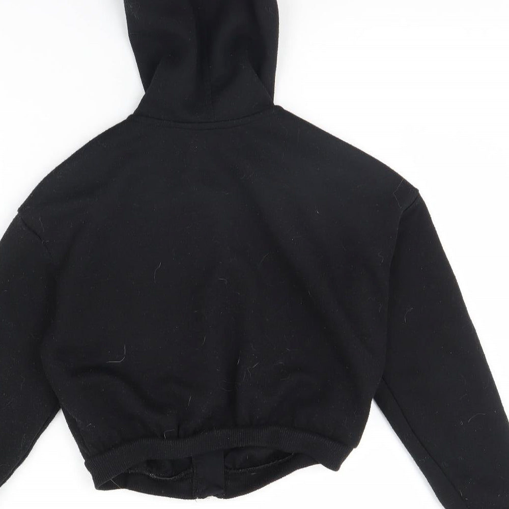 River Island Girls Black   Jacket  Size 7 Years