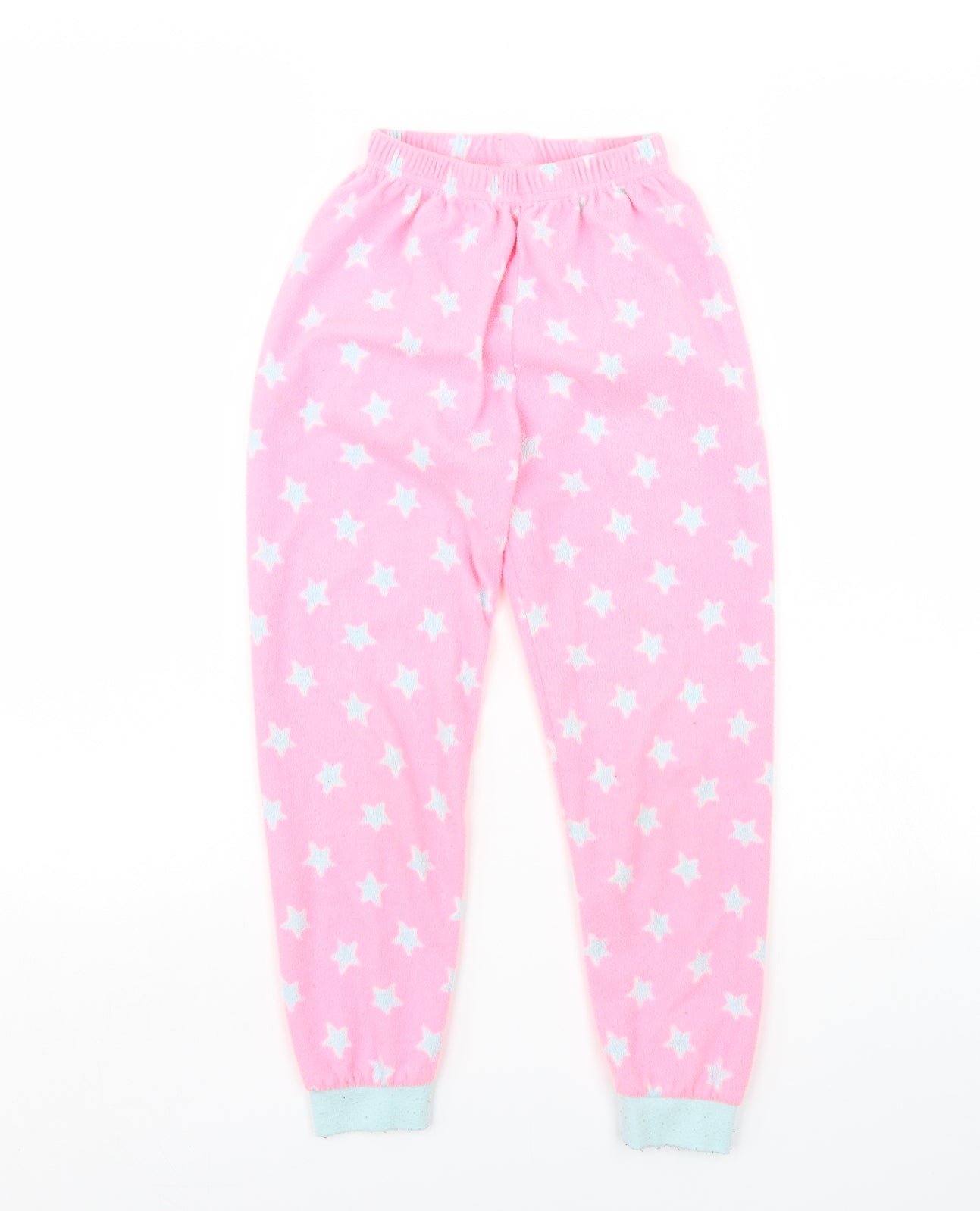 Primark Girls Pink Spotted  Cami Pyjama Pants Size 7 Years  - Star