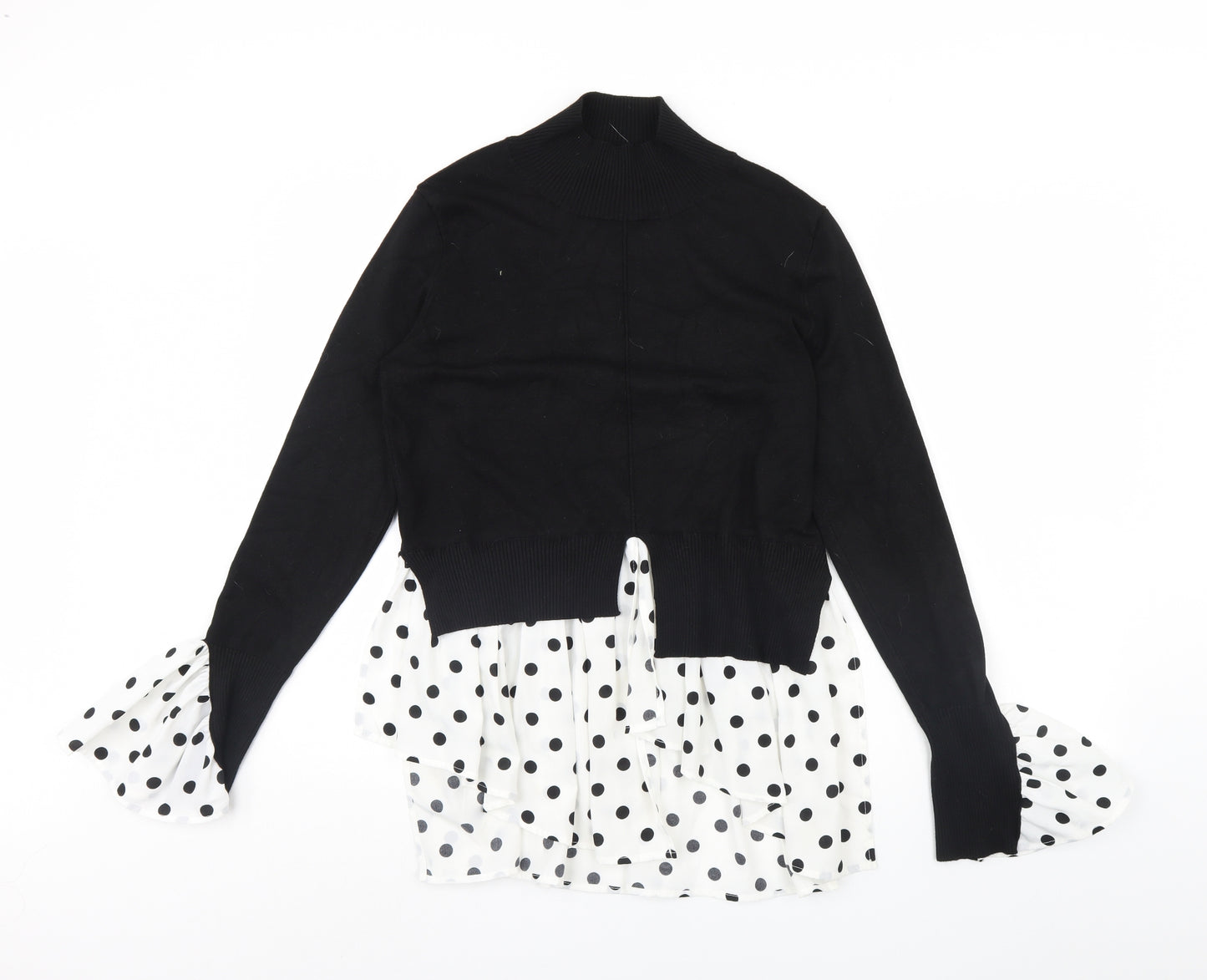 Quiz Womens Black   Pullover Jumper Size M
