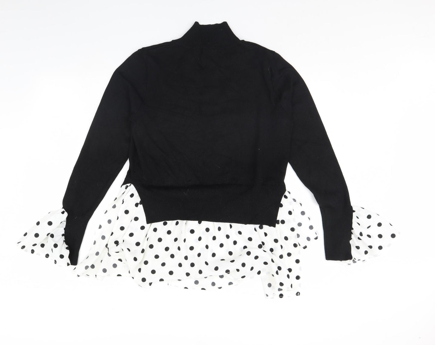 Quiz Womens Black   Pullover Jumper Size M