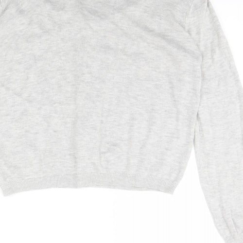 Primark Womens Grey   Cape Jumper Size 14