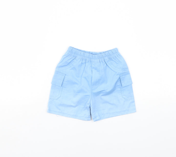 Baby C Baby Blue   Cropped Trousers Size 6-9 Months