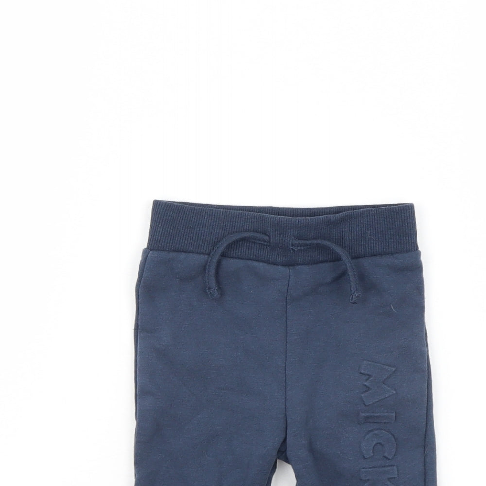 Disney Baby Blue   Jogger Trousers Size 6-9 Months