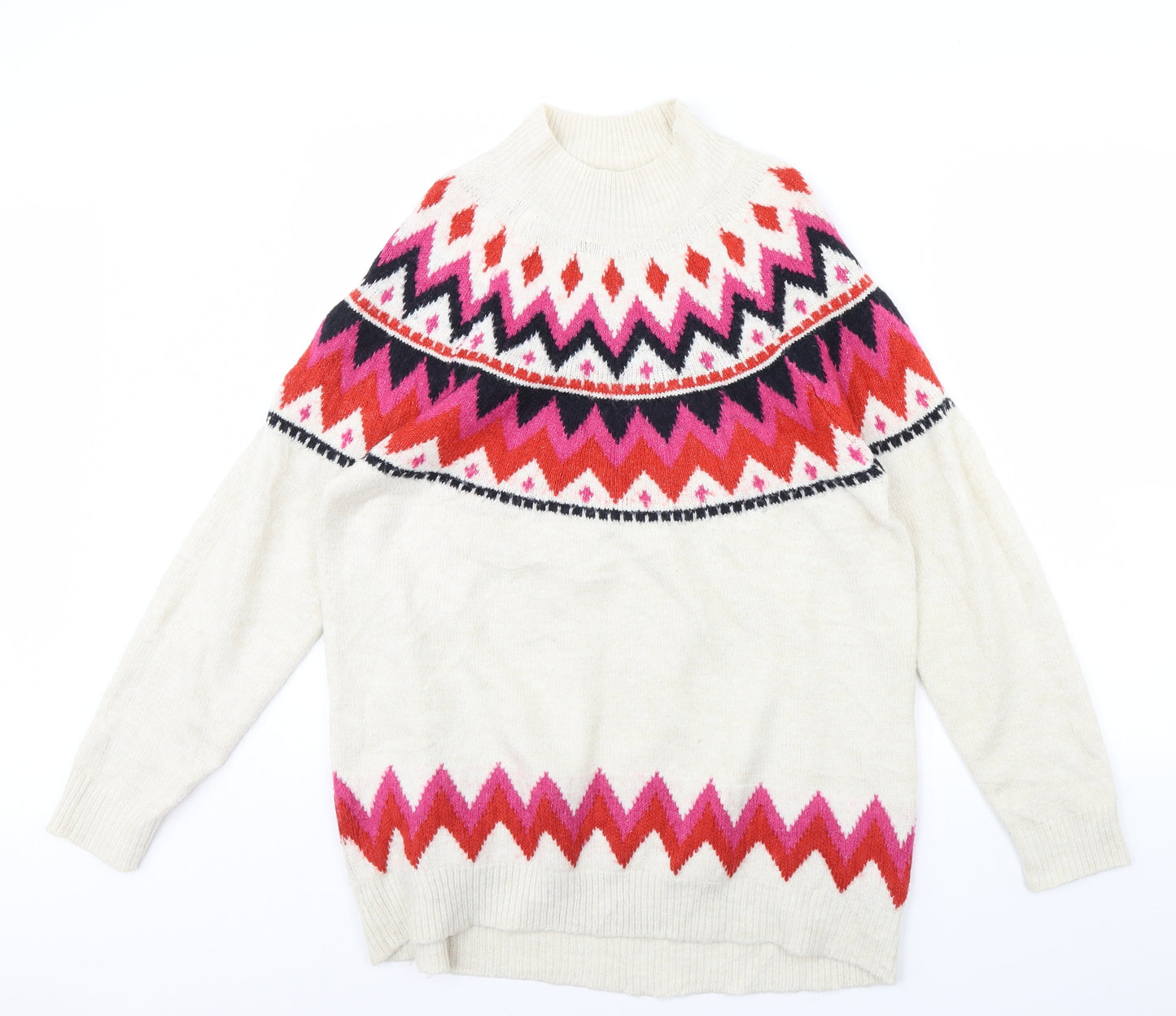 F&F Womens Beige   Pullover Jumper Size 14