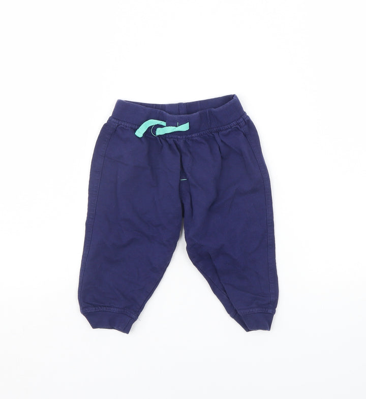 Baby Bug Baby Blue   Jogger Trousers Size 9 Months
