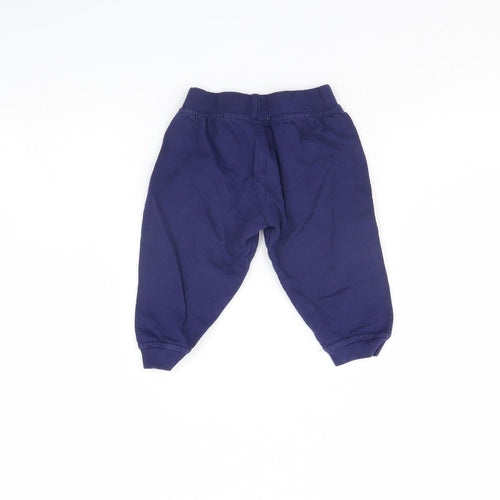 Baby Bug Baby Blue   Jogger Trousers Size 9 Months