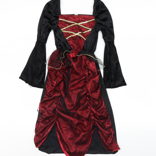 George Girls Black   Maxi  Size 10 Years  - Fancy Dress