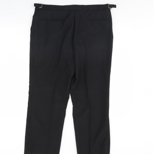 Preworn Womens Black   Dress Pants Trousers Size 38 in L25 in