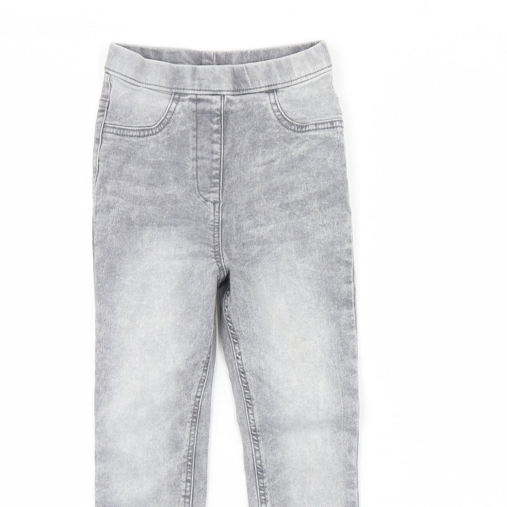 George Girls Grey   Skinny Jeans Size 8 Years