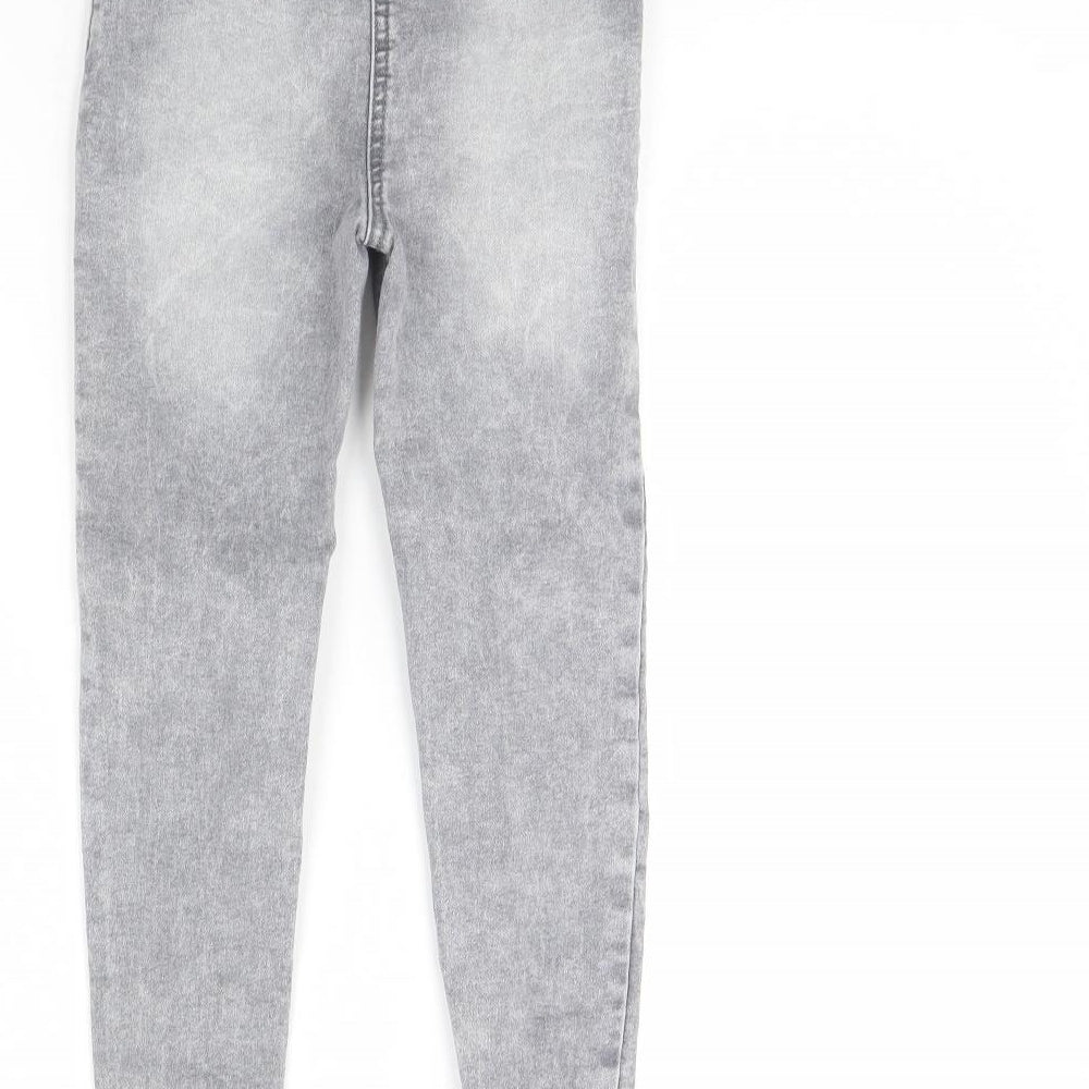 George Girls Grey   Skinny Jeans Size 8 Years