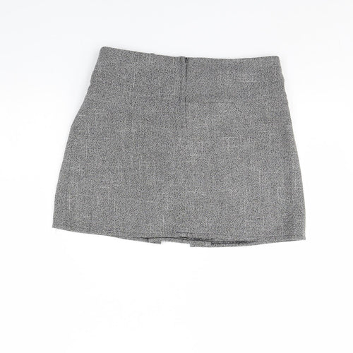 New Look Womens Grey   Mini Skirt Size 10