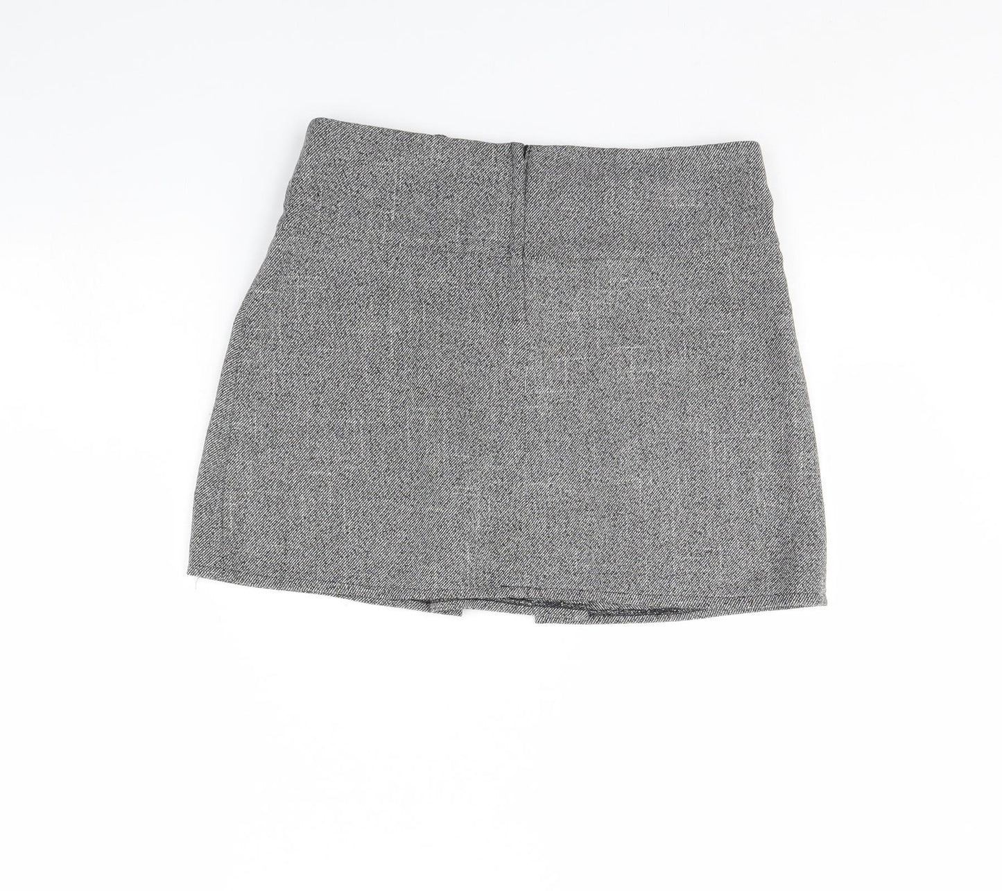 New Look Womens Grey   Mini Skirt Size 10