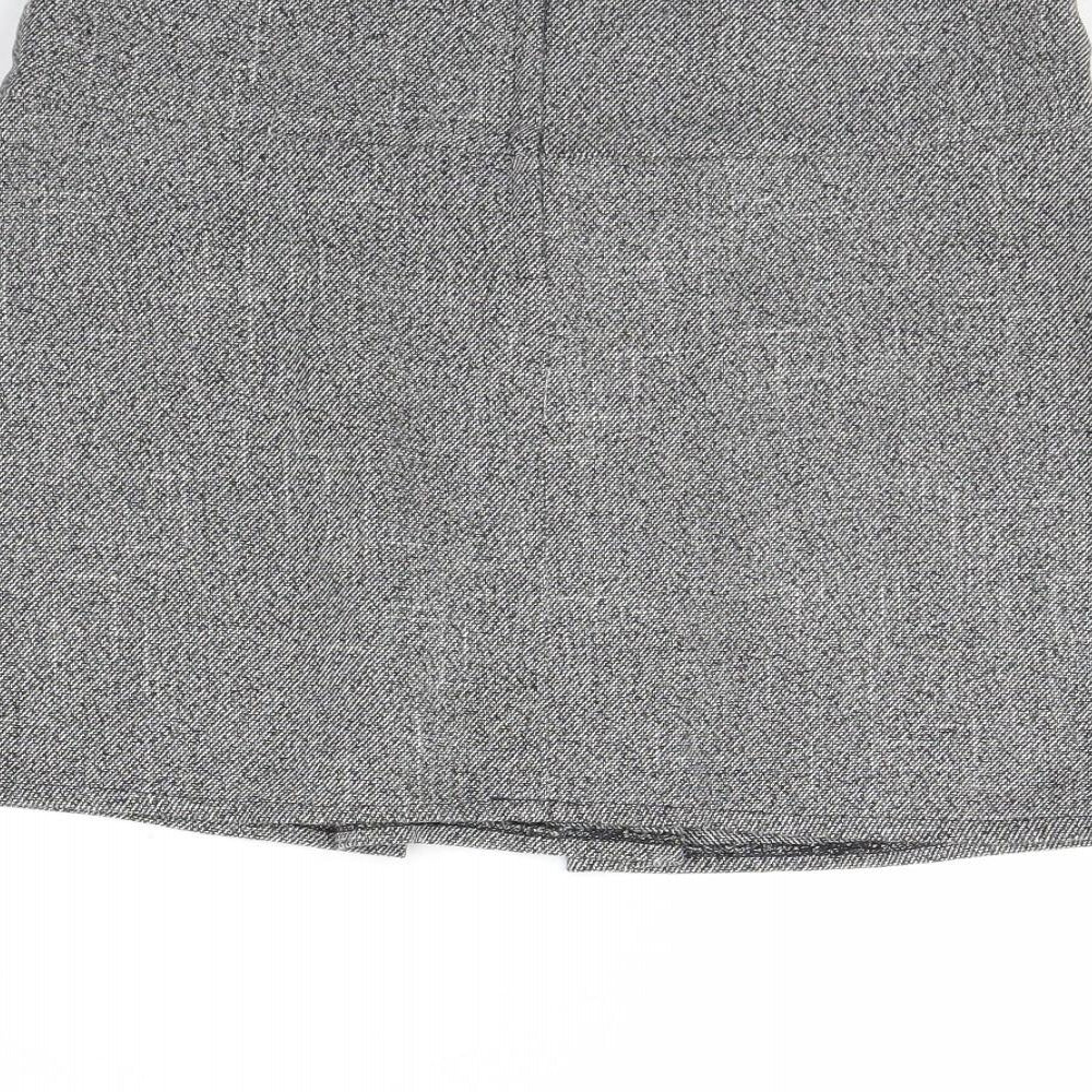 New Look Womens Grey   Mini Skirt Size 10
