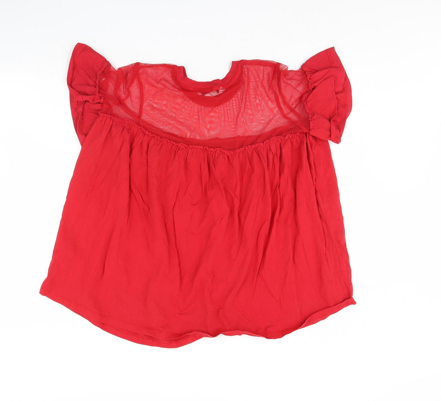 Very Womens Red   Basic Blouse Size 16
