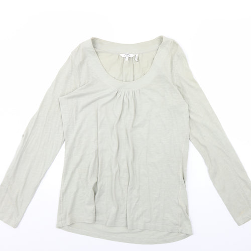 Fat Face Womens Ivory   Basic Blouse Size 10