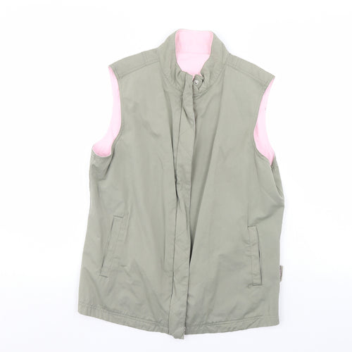 Preworn Womens Green   Gilet Jacket Size 12