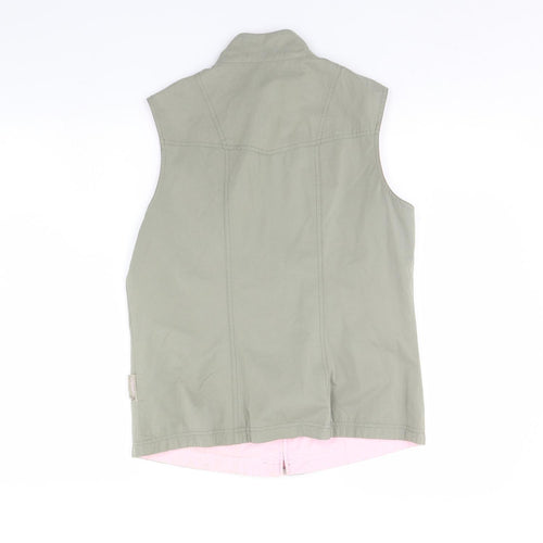 Preworn Womens Green   Gilet Jacket Size 12