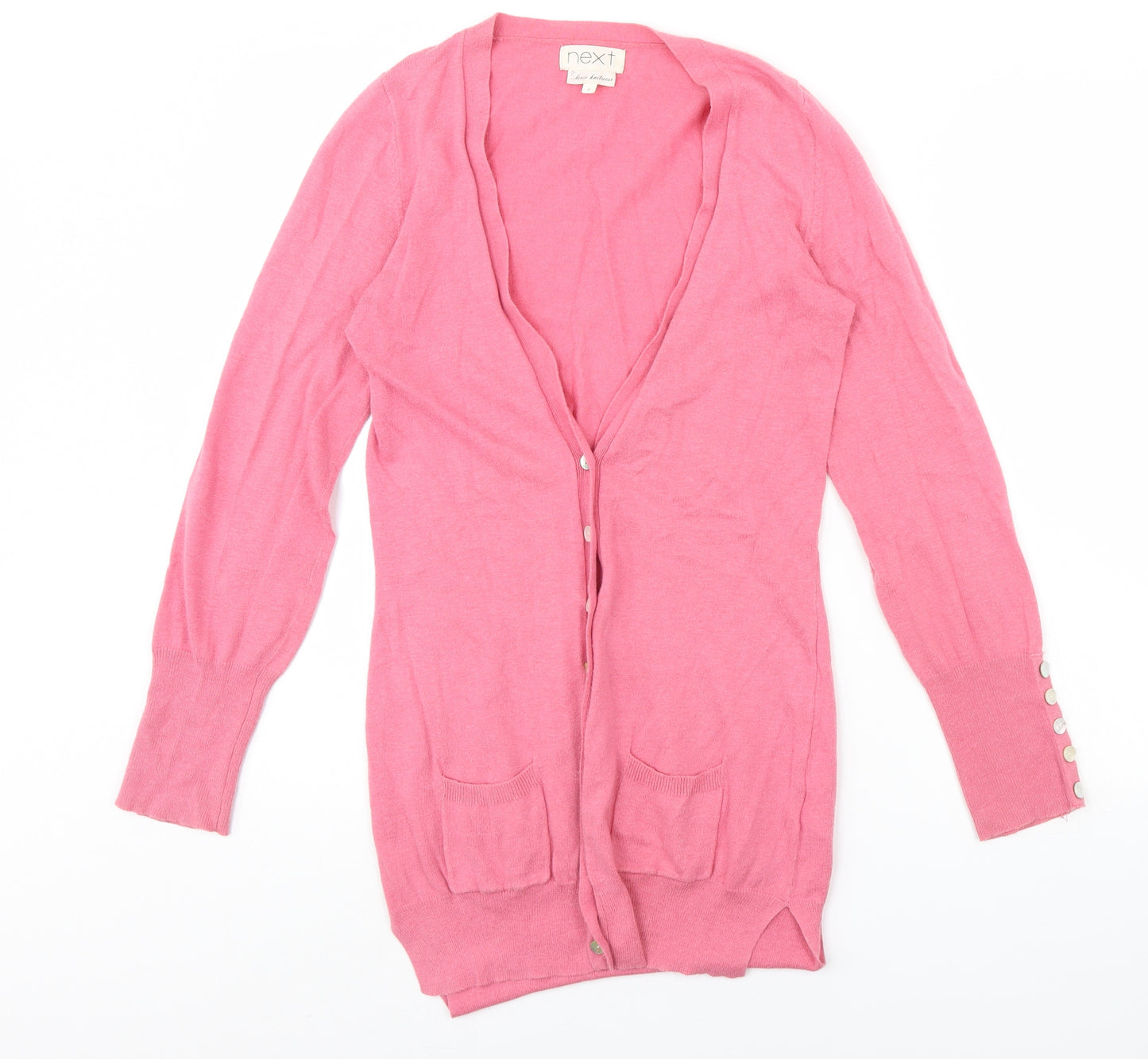 NEXT Womens Pink   Cardigan Jumper Size 6