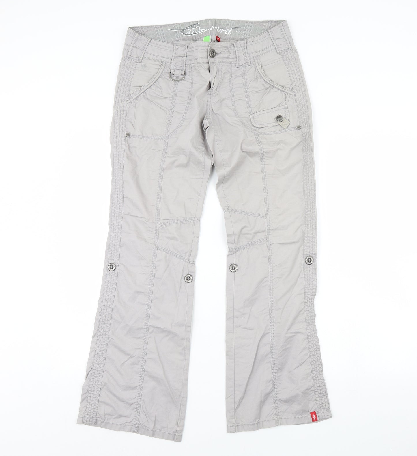 Preworn Womens Grey   Trousers  Size 34 L29 in