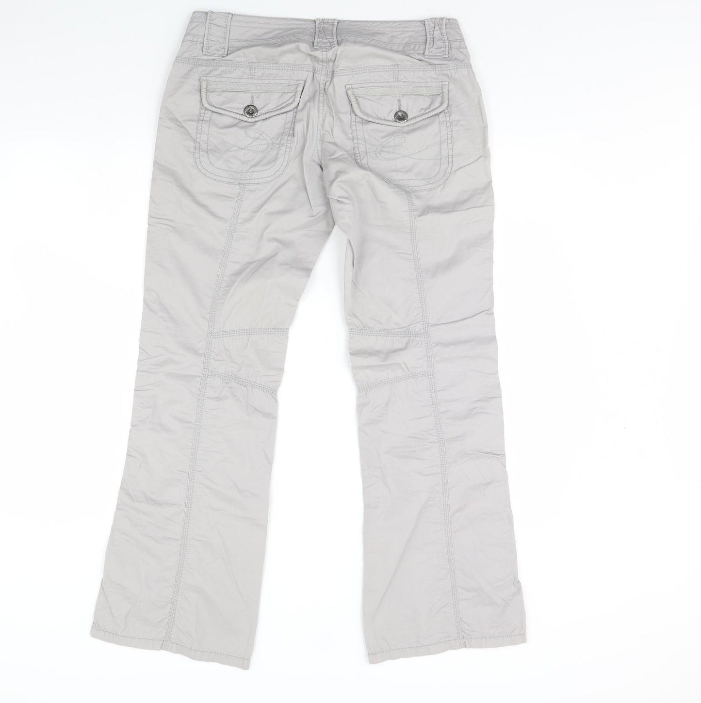 Preworn Womens Grey   Trousers  Size 34 L29 in