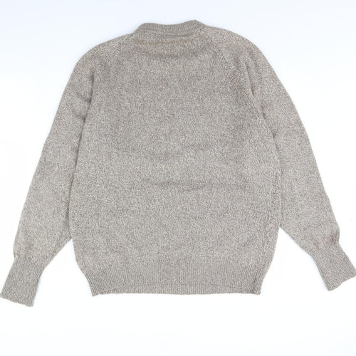 Ermenegildo Zegna Mens Beige   Pullover Jumper Size L
