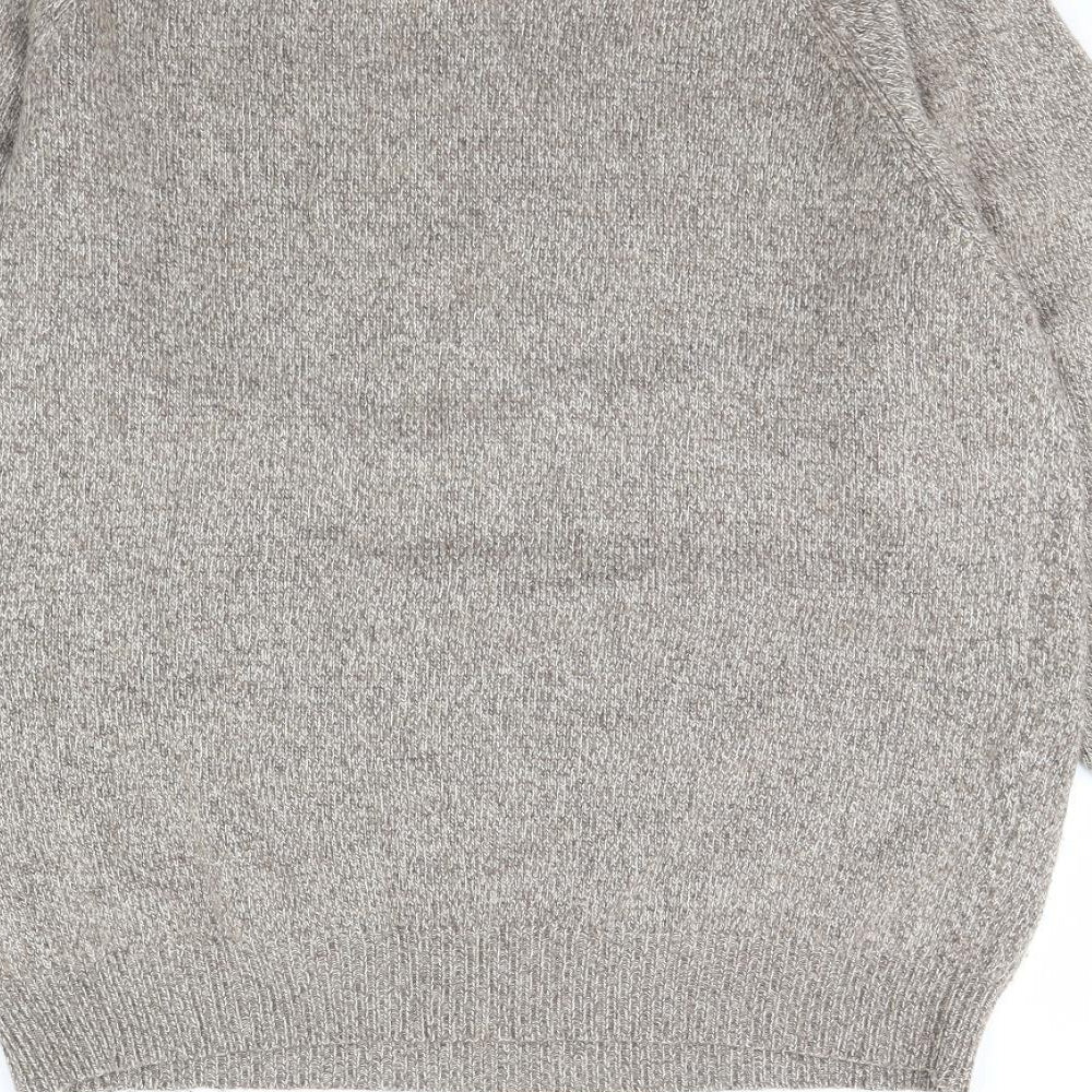 Ermenegildo Zegna Mens Beige   Pullover Jumper Size L
