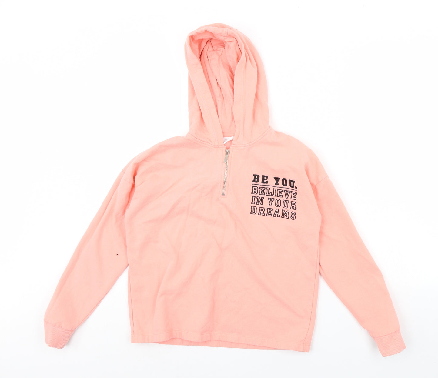 F&F Girls Pink   Pullover Hoodie Size 11 Years