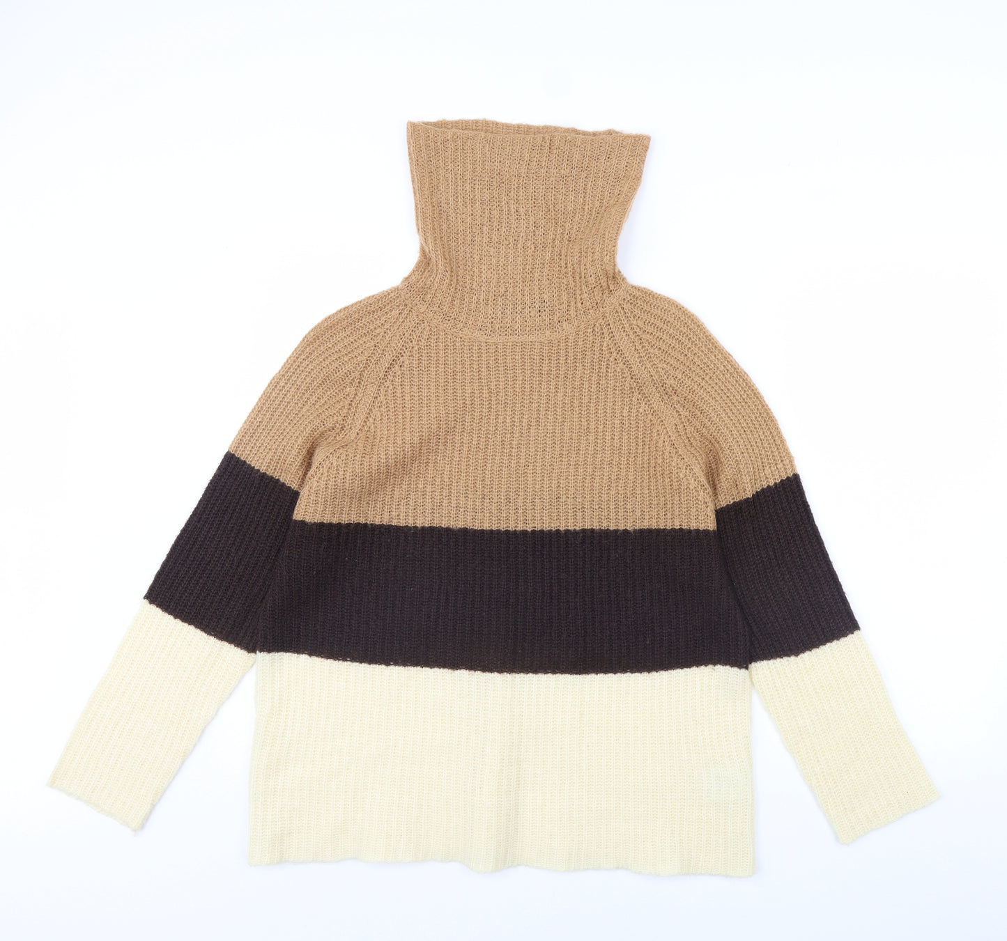 Boohoo Womens Brown   Pullover Jumper Size 16