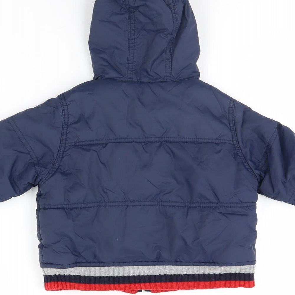 Mini Mode Boys Blue   Jacket  Size 6-9 Months