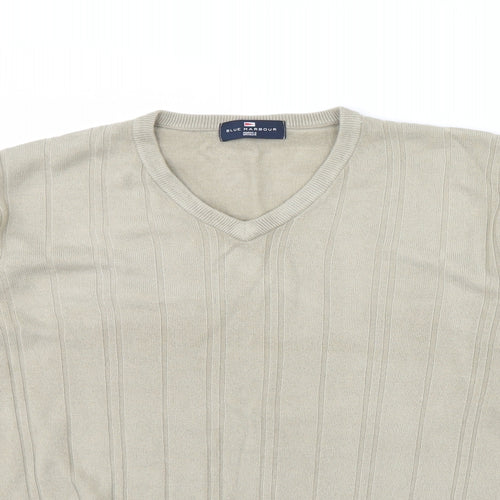 m&s Mens Green   Pullover Jumper Size L