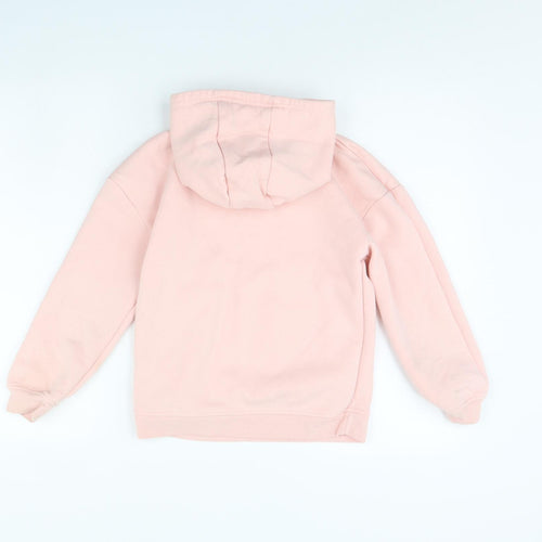 Primark Girls Pink   Pullover Hoodie Size 9 Years