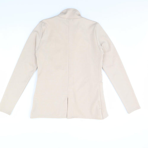 Boohoo Womens Beige   Jacket  Size 12