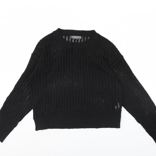 Primark Womens Black   Pullover Jumper Size L