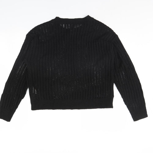 Primark Womens Black   Pullover Jumper Size L