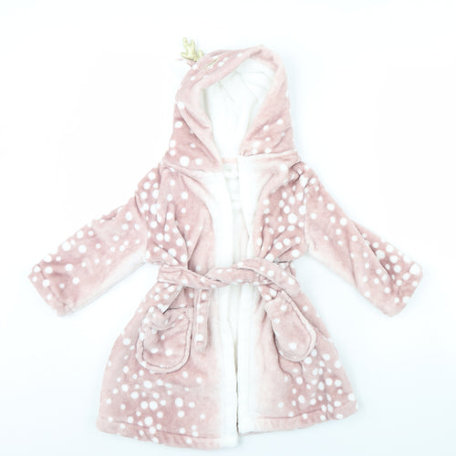 George Girls Pink Solid  Cami Robe Size 2 Years