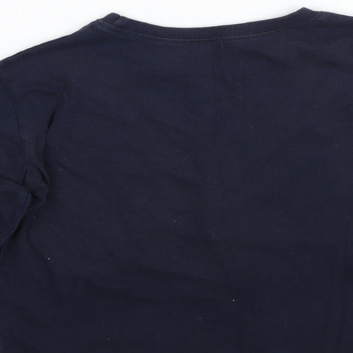 Preworn Boys Blue   Basic T-Shirt Size 7-8 Years